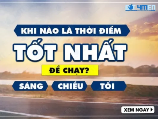 Thời gian tốt nhất để chạy bộ