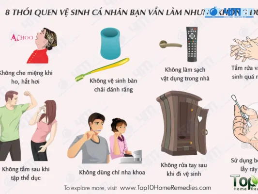 Vệ sinh cá nhân chưa đúng cách