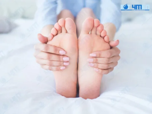 Vệ sinh sạch sẽ chân