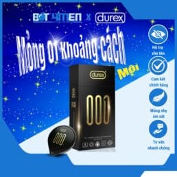 Bao Cao Su Durex 001 Siêu Mỏng