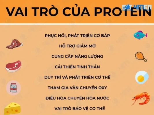 Chất dinh dưỡng cần thiết cho tập gym