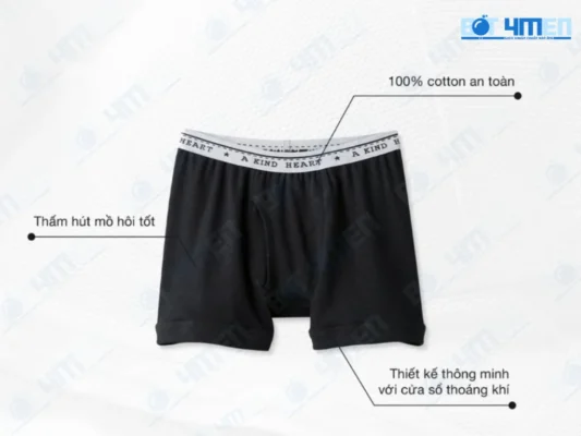 Chọn đồ lót thoáng mát thấm hút tốt