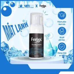Dung Dịch Vệ Sinh Nam Feelex Care Men Hương Mát Lạnh 100ml