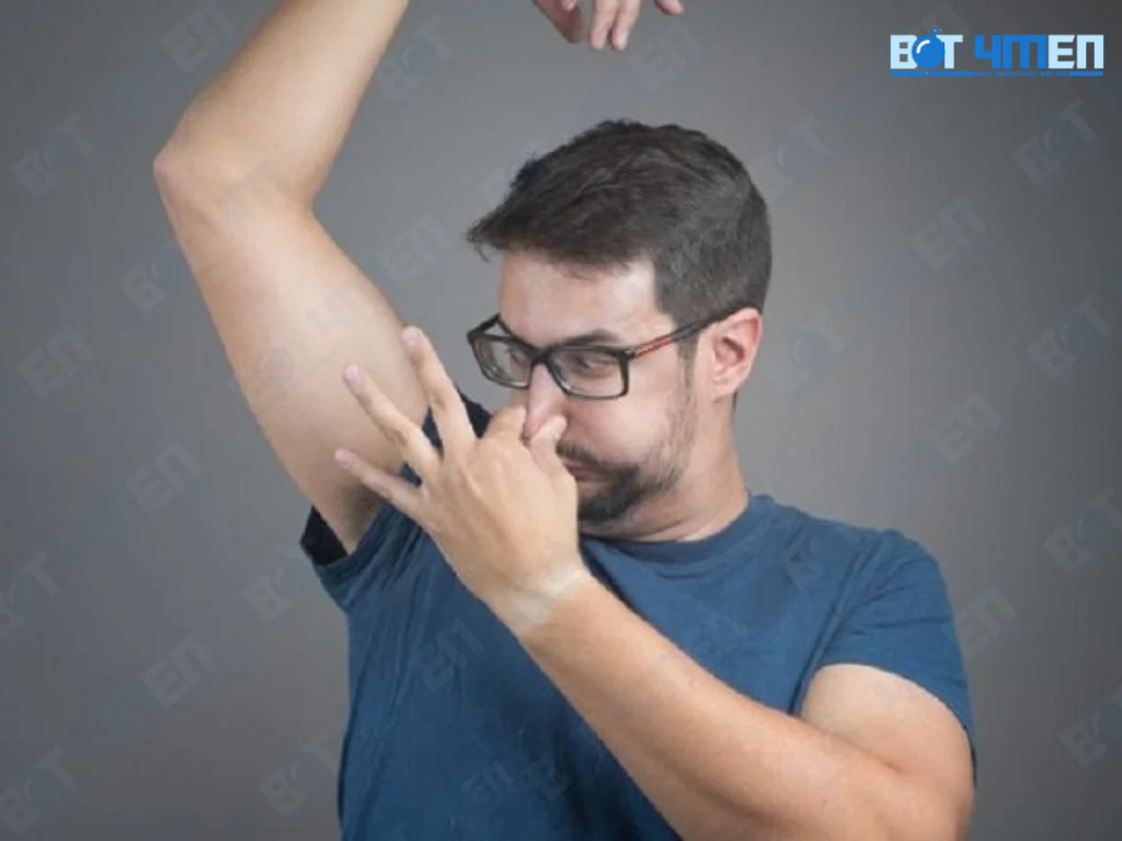 Nách có mùi khó chịu