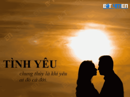 Chung thuỷ là khi yêu ai đó cả đời 