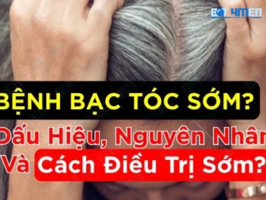 Dấu hiệu nhận biết tóc bạc sớm