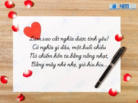 Thơ Về Tình Yêu 