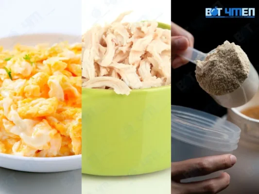 Bữa sáng sau khi tập bổ sung Protein