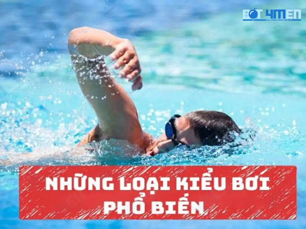 các loại kiểu bơi phổ biến