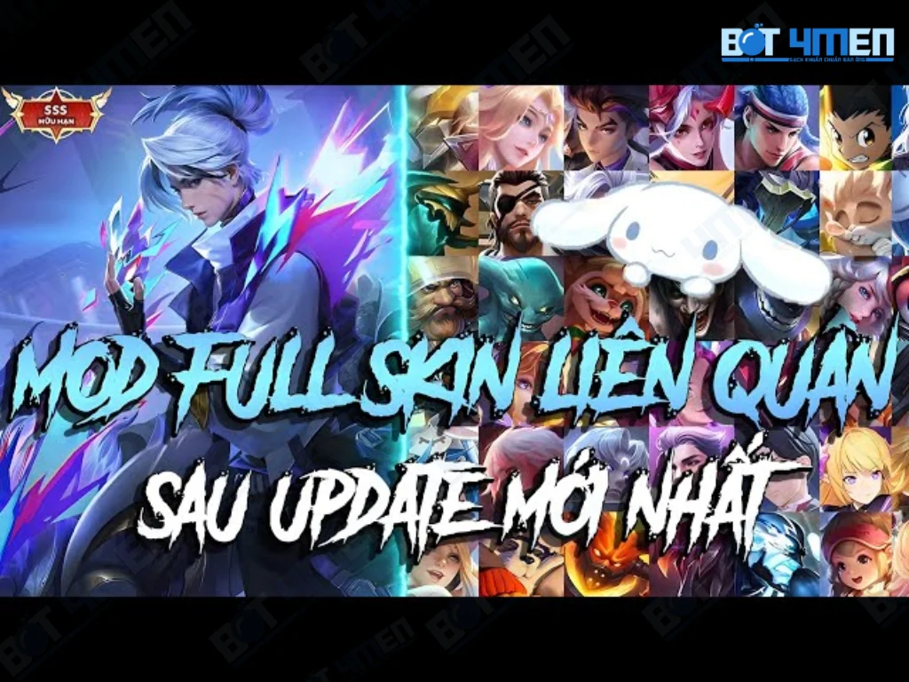 Cách mod skin liên quân