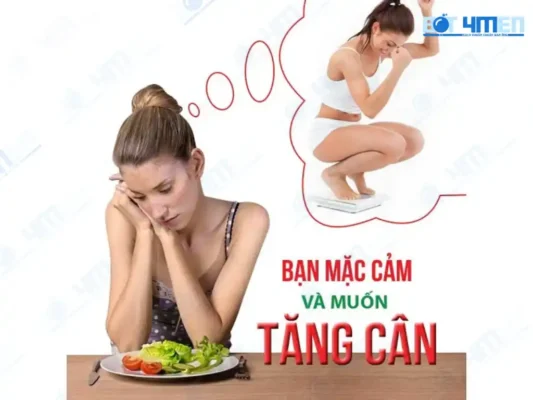 Cách tăng cân nhanh