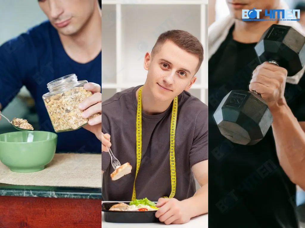 Con trai gym buổi sáng ăn gì tốt cho sức khỏe