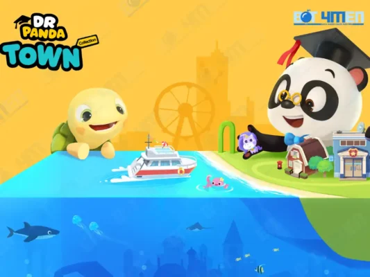 Game cho bé vừa học vừa chơi Dr. Panda Town