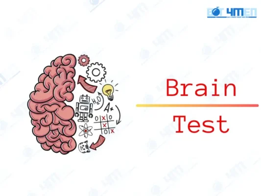 Game đố vui hack não Brain Test