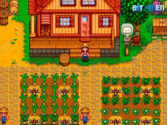Game nông trại vui vẻ Stardew Valley