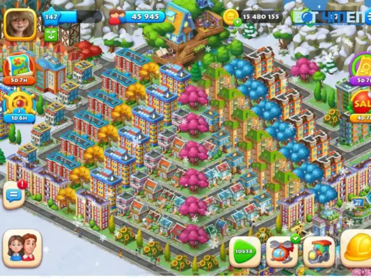 Game nông trại vui vẻ Township