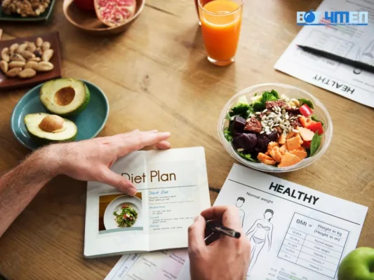 Lên thực đơn ăn uống cho 2 tuần giảm cân