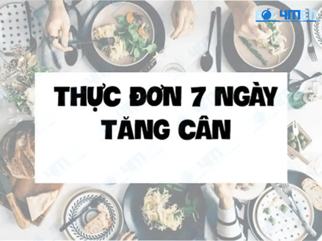 Thực đơn tăng cân cho người gầy