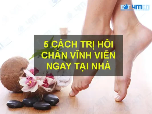 5 mẹo dân gian trị hôi chân vĩnh viễn tại nhà cực hay