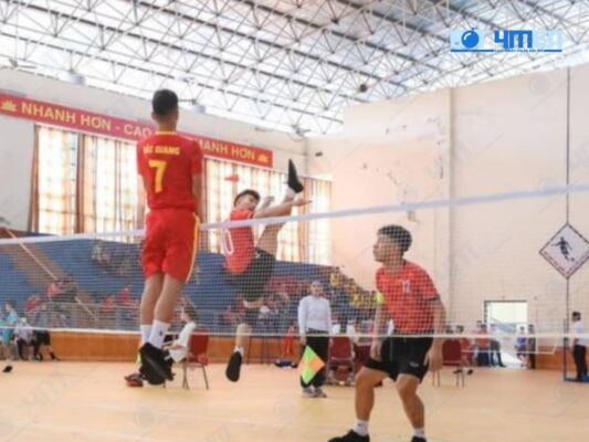 luật đá cầu